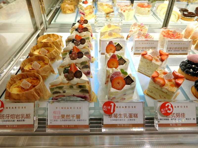 台北東門捷運站甜點|松薇PINE&ROSE, 最接近日本的日