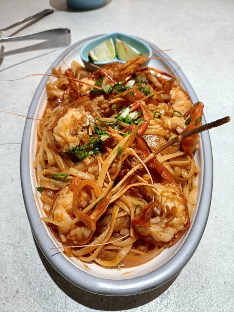 台北車站美食|HEYAHH 百家班活蝦，百貨公司裡就可以吃到