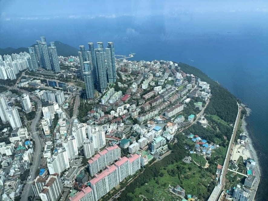 釜山X the SKY:眺望海雲台美景,世界上最高星巴克韓國 釜山X the SKY:眺望海雲台美景,世界上最高星巴克韓國