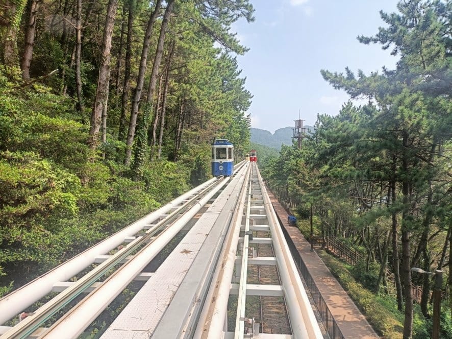 2023韓國釜山|海雲臺BLUE LINE PARK海濱列車