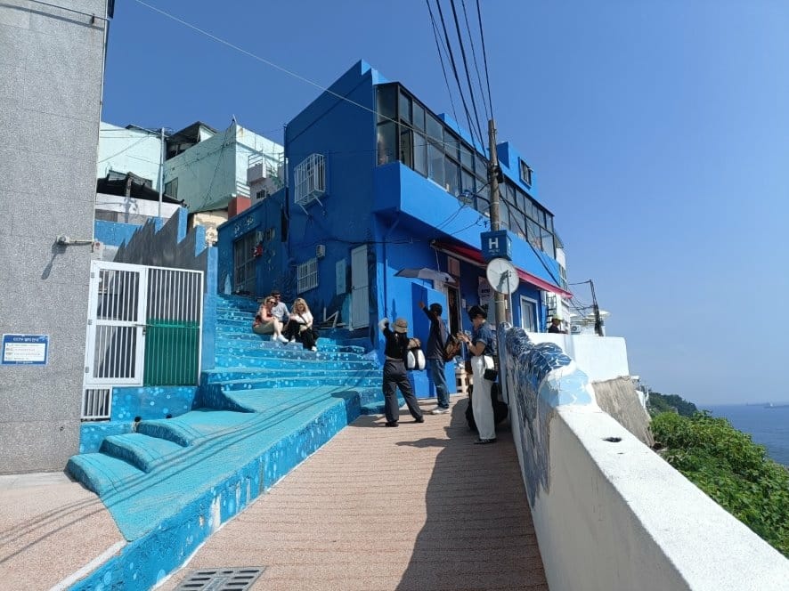 2023韓國釜山|五六島天空步道手工布丁必吃!白淺灘文化村、 2023韓國釜山|五六島天空步道手工布丁必吃!白淺灘文化村、