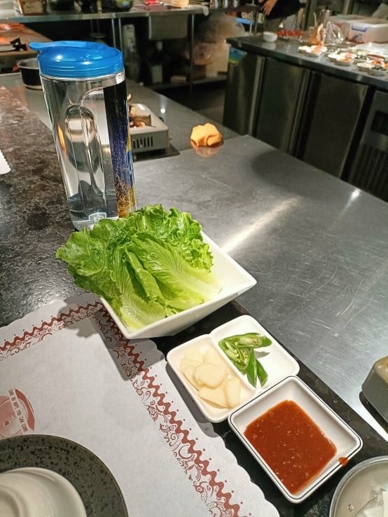 台北中山區美食|OKAY 韓飽飽銅盤烤肉．韓國料理吃到飽!內