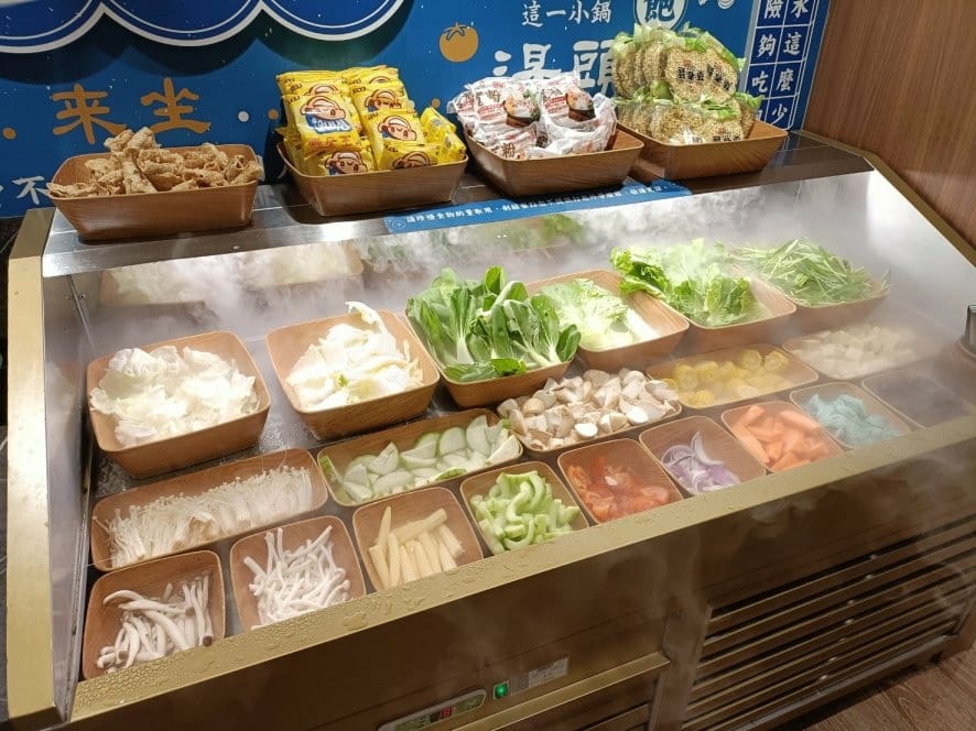 板橋美食|這一小鍋-板橋中山店。自助蔬菜吧吃到飽、套餐附手搖