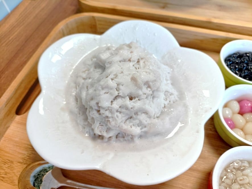 桃園甜品|冰嘢果室,現打芋頭雪花冰現點現做還可吃到芋頭顆粒喔 桃園甜品|冰嘢果室,現打芋頭雪花冰現點現做還可吃到芋頭顆粒喔