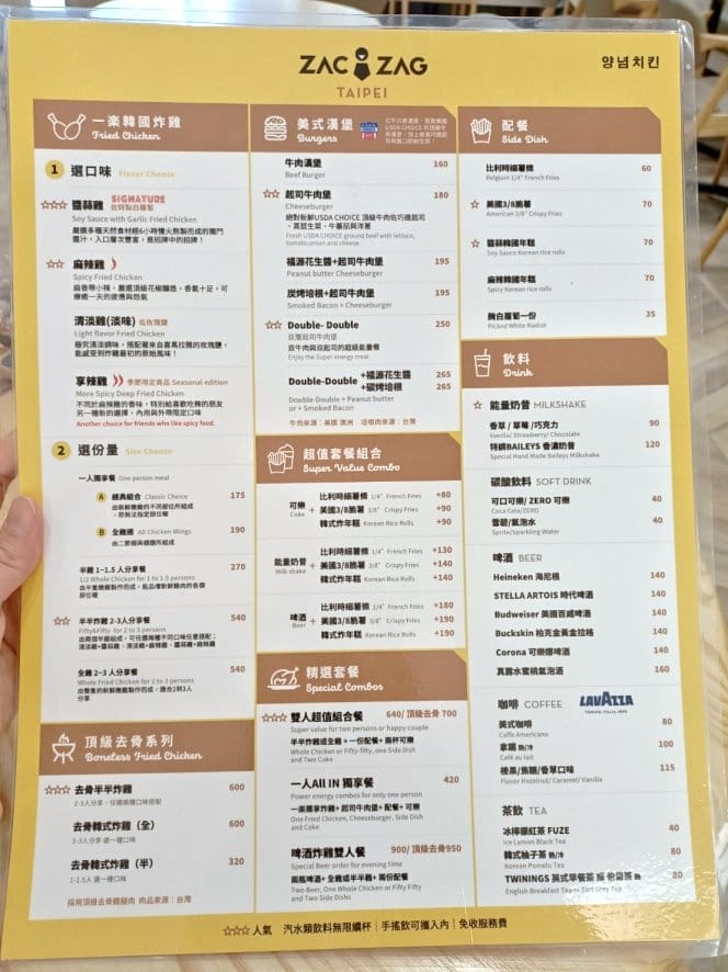 台北車站美食|ZAC ZAG一樂韓國炸雞-南陽店。首推麻辣雞