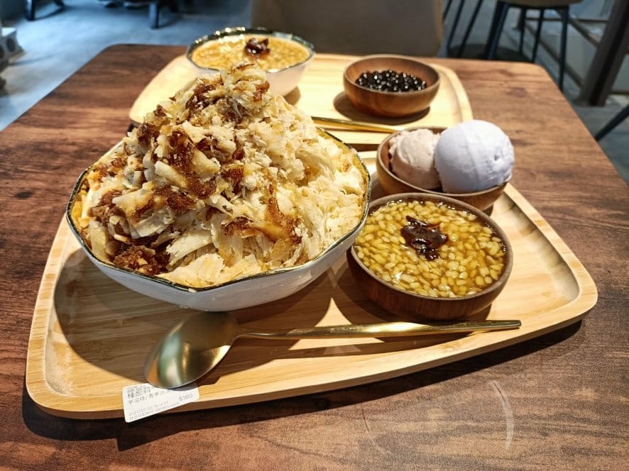 台北車站甜品|綠豆蒜製研所。來自南部獨有口味的甜品