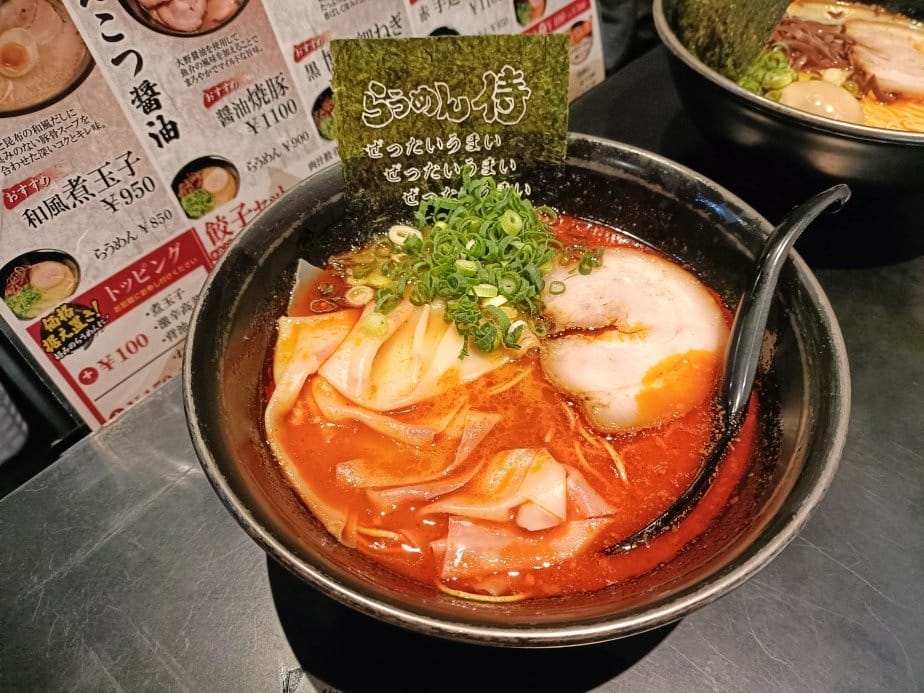 2023日本金澤和倉|らうめん侍-金澤百番街。提供5款不同湯 2023日本金澤和倉|らうめん侍-金澤百番街。提供5款不同湯