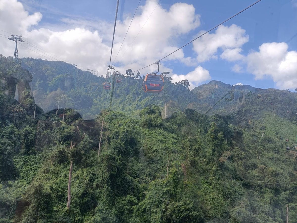 2024越南峴港|太陽世界巴拿山登山纜車、佛手天空步道。唉唷