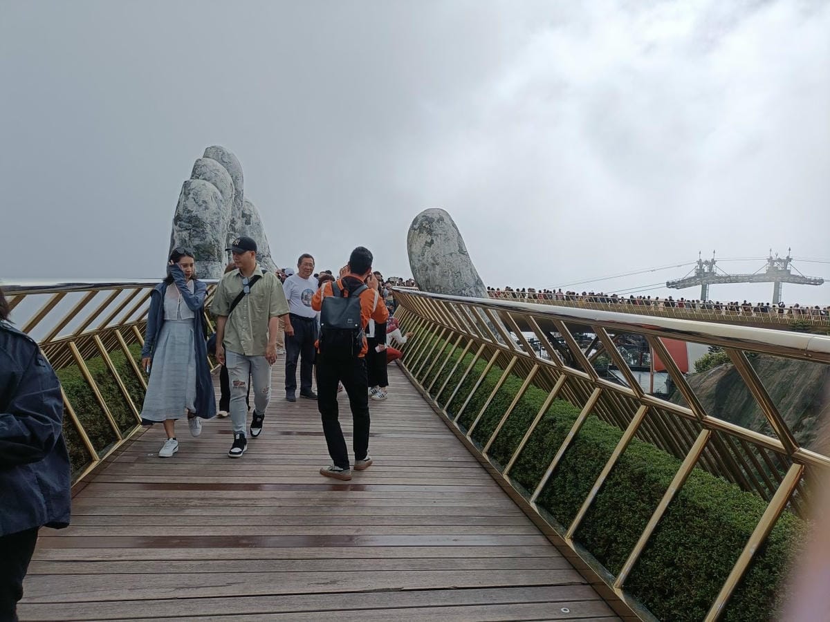 2024越南峴港|太陽世界巴拿山登山纜車、佛手天空步道。唉唷