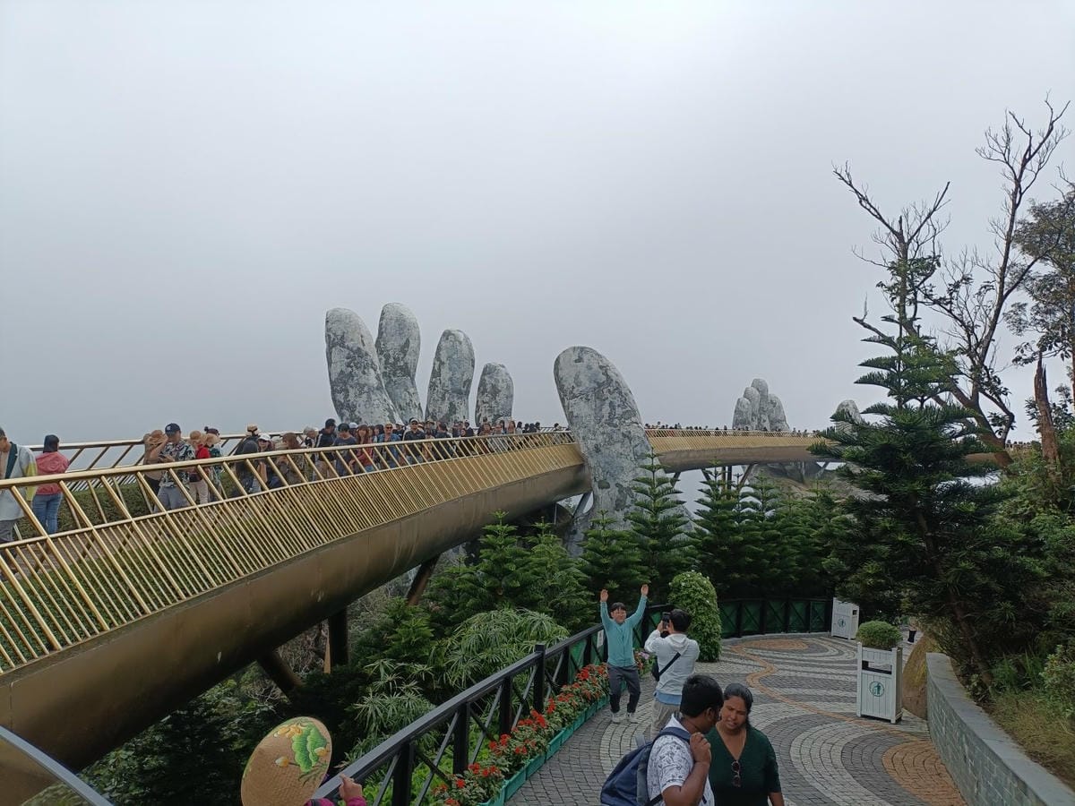 2024越南峴港|太陽世界巴拿山登山纜車、佛手天空步道。唉唷