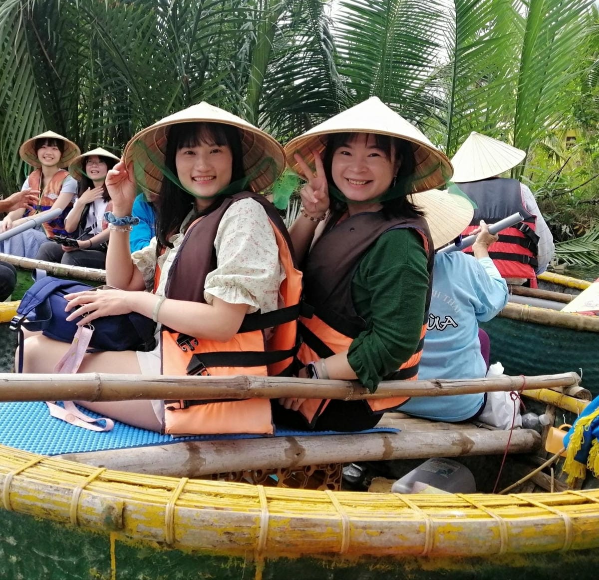 2024越南峴港|迦南島椰林搭竹桶船