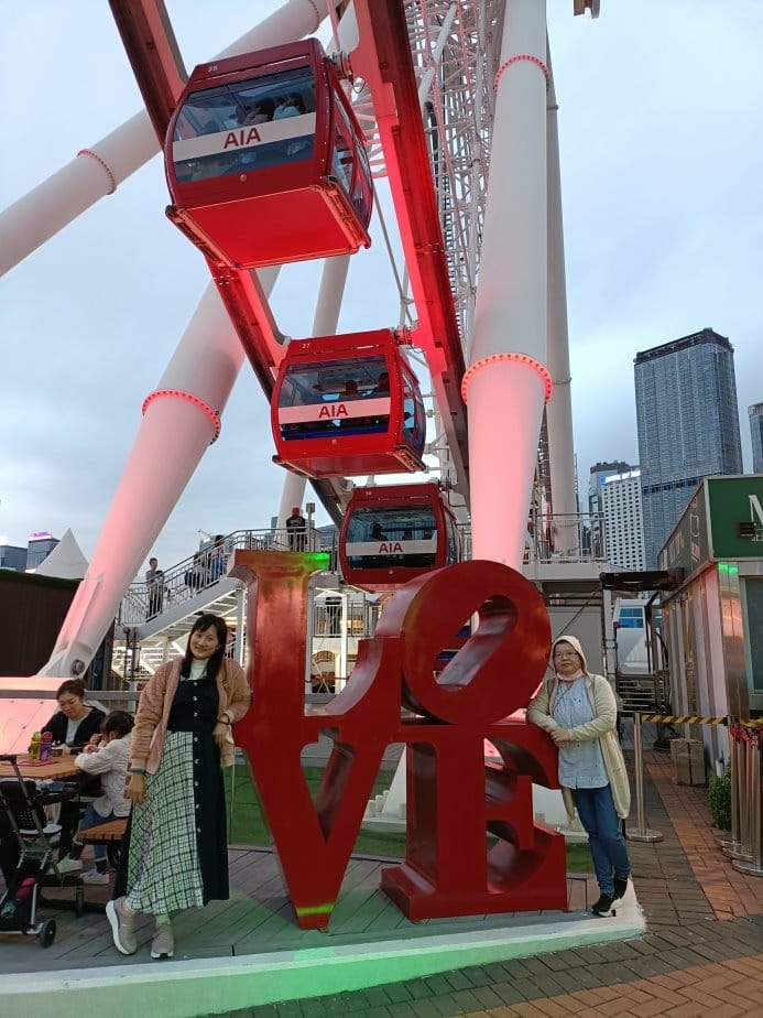 2024香港澳門|香港摩天輪AIA Vitality 公園、