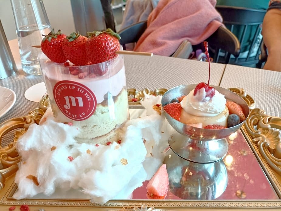 台北西門町甜點|Meat Up 覓晌-西門店。草莓季來囉~最