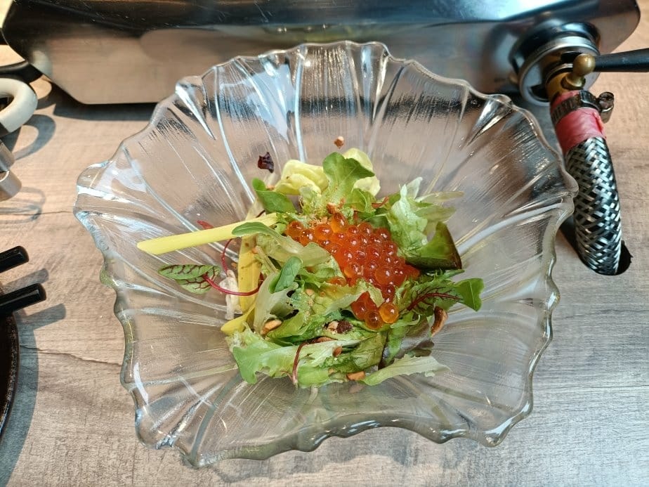 台北忠孝新生美食|山上走走-日式燒肉台北華山店。無菜單料理1