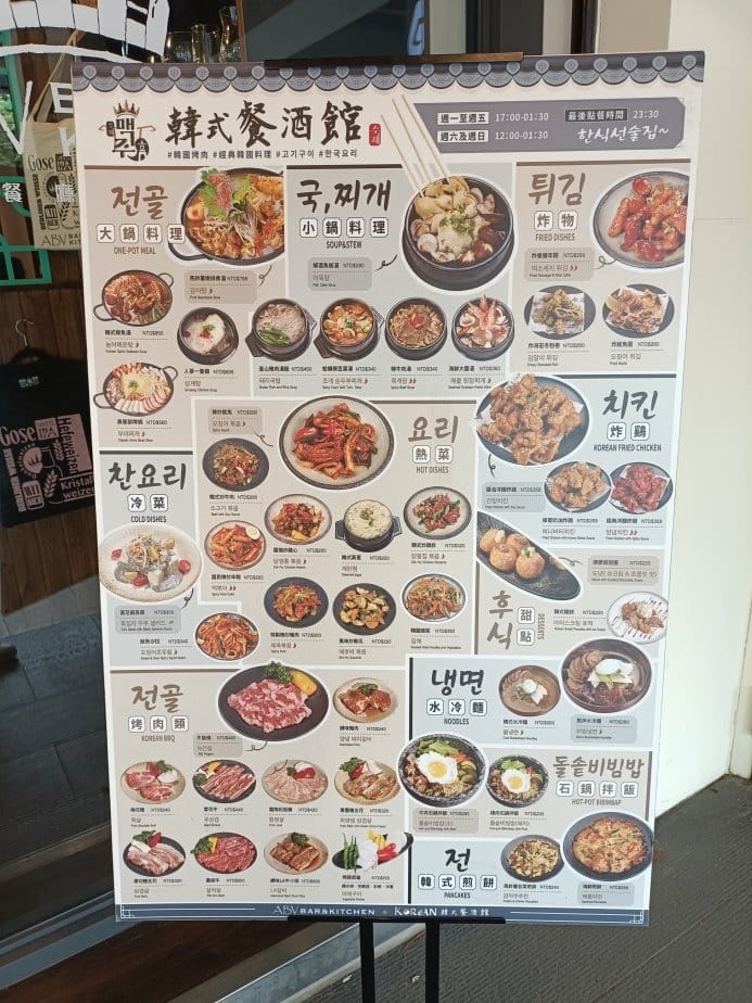 板橋美食|ABV Bar & Kitchen 韓式餐酒館-板