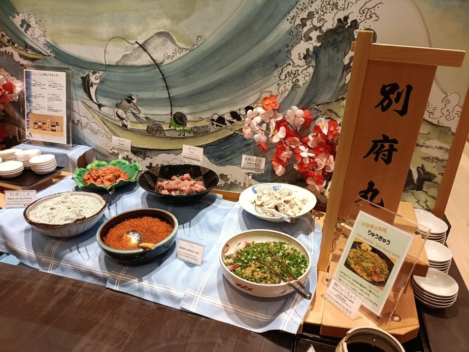 2025九州自由行|別府八湯 御宿野乃別府~超豐盛自助早餐、 2025九州自由行|別府八湯 御宿野乃別府~超豐盛自助早餐、