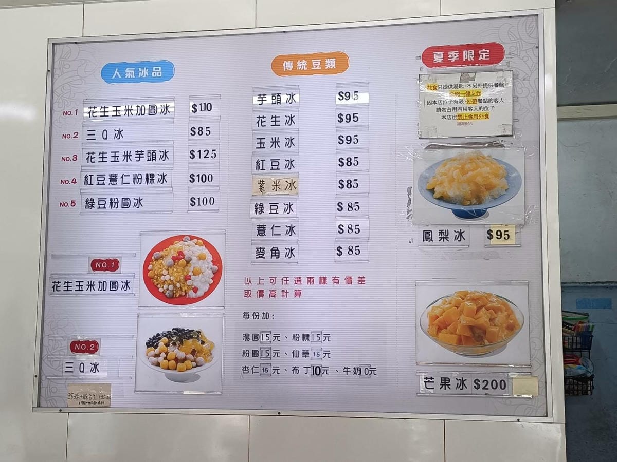 台北西門町冰品|楊記冰店,爸媽年代的刨冰~濃濃古早味! 台北西門町冰品|楊記冰店,爸媽年代的刨冰~濃濃古早味!