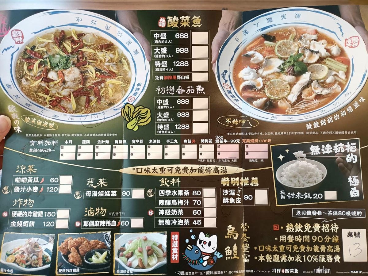 板橋美食|刁民-酸菜魚 板橋府中店。不當愚民當刁民!硬硬的炸 板橋美食|刁民-酸菜魚 板橋府中店。不當愚民當刁民!硬硬的炸