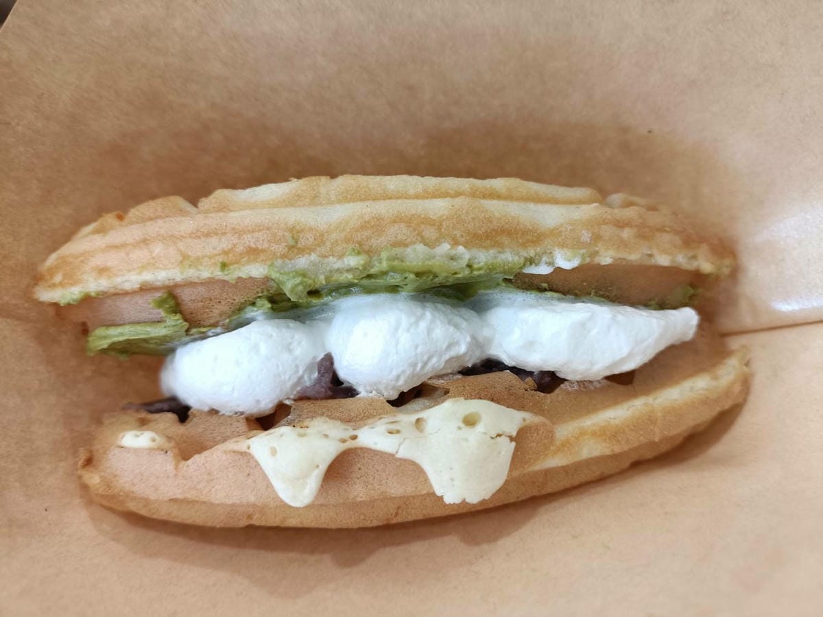 桃園甜點|町家鬆屋。現點現做的「米」鬆餅!首推抹茶紅豆鮮奶油! - 第10張圖 桃園甜點|町家鬆屋。現點現做的「米」鬆餅!首推抹茶紅豆鮮奶油!