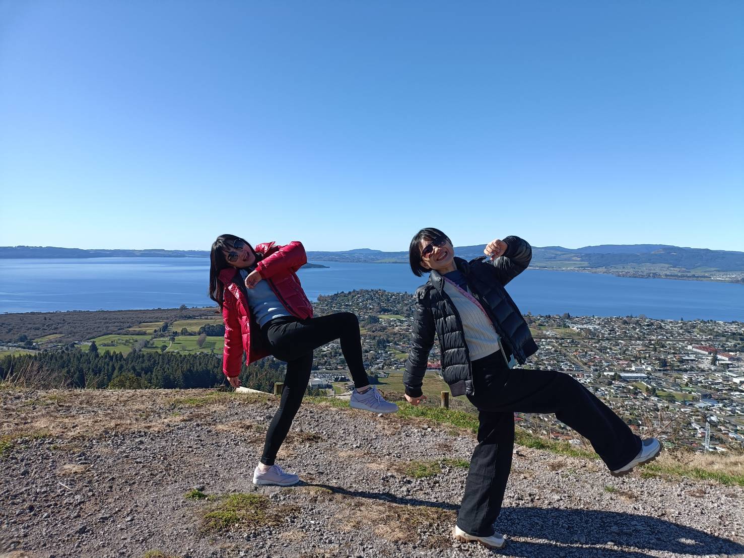 2025紐西蘭| Aorangi Peak Restaurant Rotorua New Zealand 白雲峰山頂餐廳。景色無敵~景觀比餐食更讓人心動!