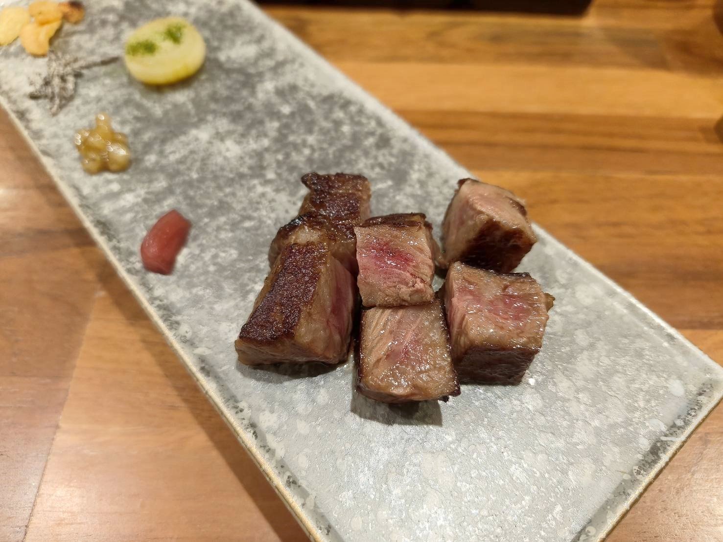 板橋美食|阪前鐵板燒-板橋民生店。A5和牛、龍蝦、鮑魚一餐全包!