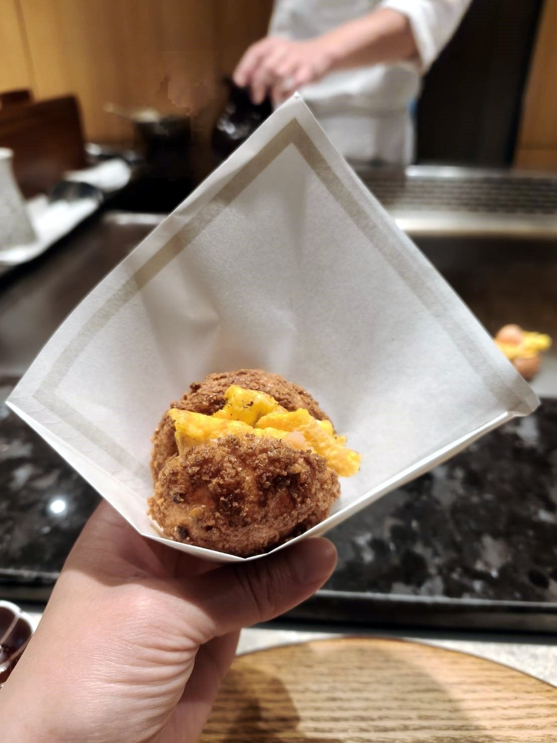 板橋美食|初魚鐵板料亭 -板橋大遠百店。無菜單鐵板料理1880元+10%，須事先訂位付全款!