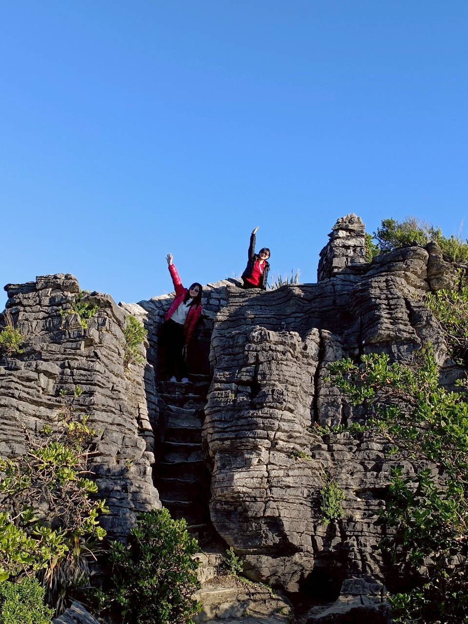 2025紐西蘭|Pancake Rocks and Blowholes Track 普納凱基 千層石岩。再次見識到大自然的鬼斧神工!