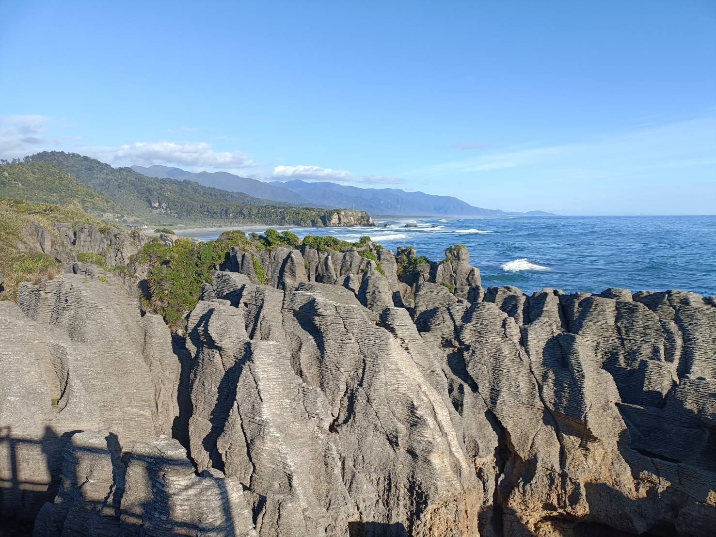 2025紐西蘭|Pancake Rocks and Blowholes Track 普納凱基 千層石岩。再次見識到大自然的鬼斧神工!