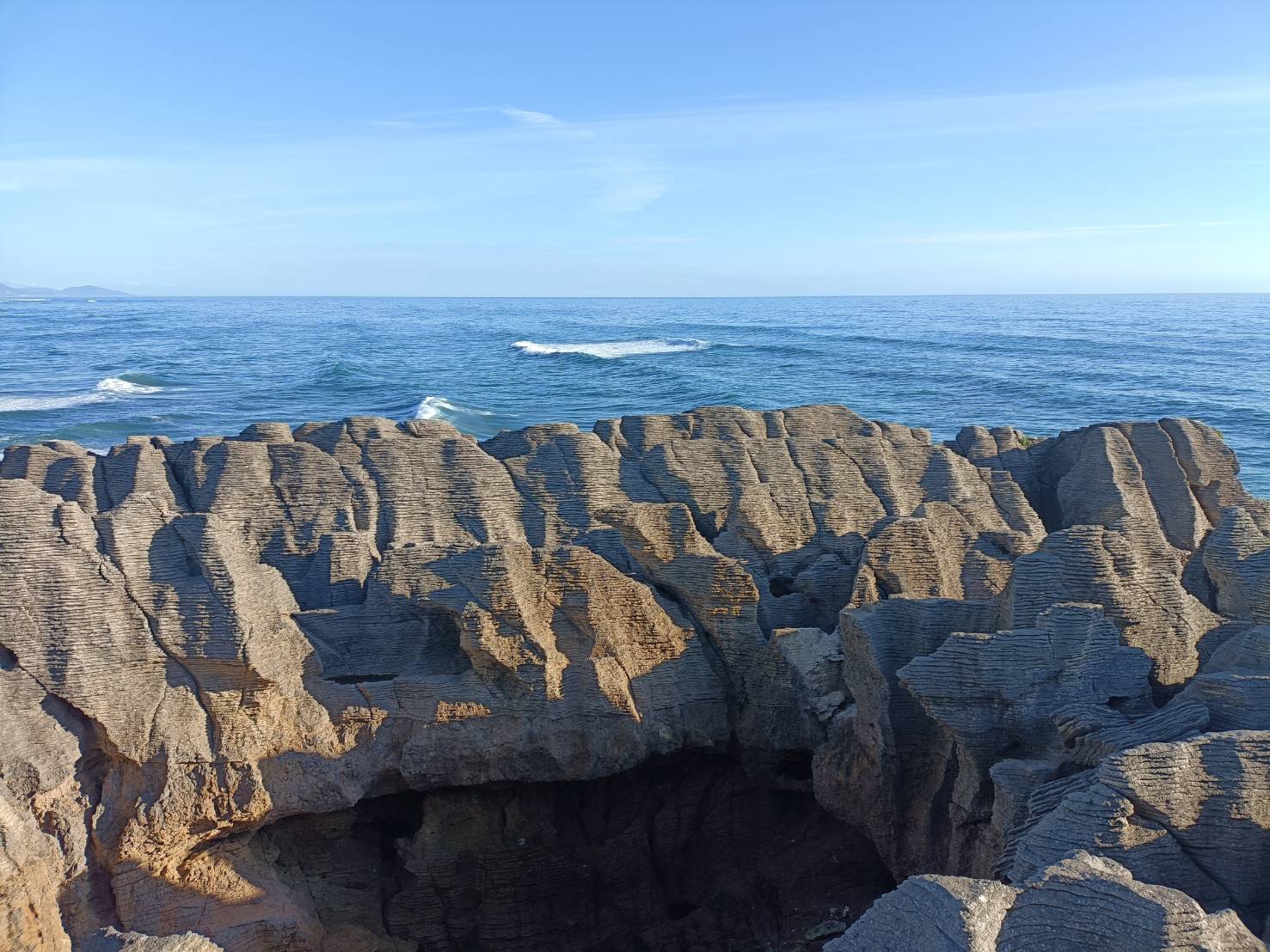 2025紐西蘭|Pancake Rocks and Blowholes Track 普納凱基 千層石岩。再次見識到大自然的鬼斧神工!