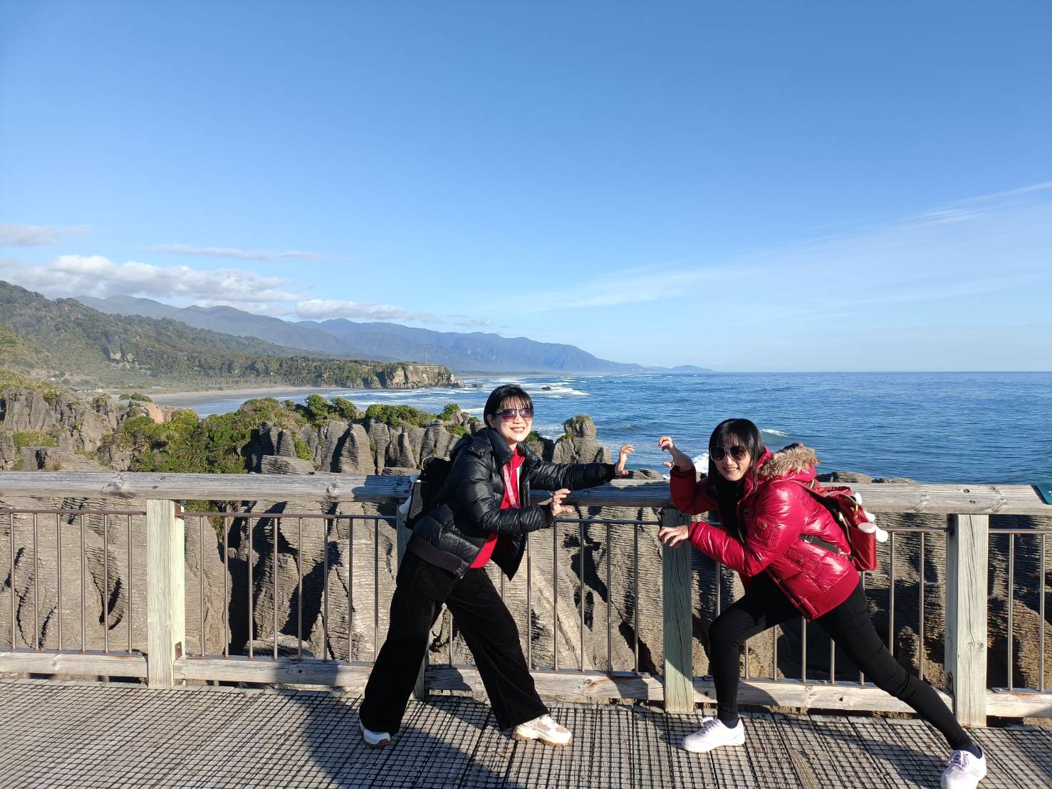2025紐西蘭|Pancake Rocks and Blowholes Track 普納凱基 千層石岩。再次見識到大自然的鬼斧神工!