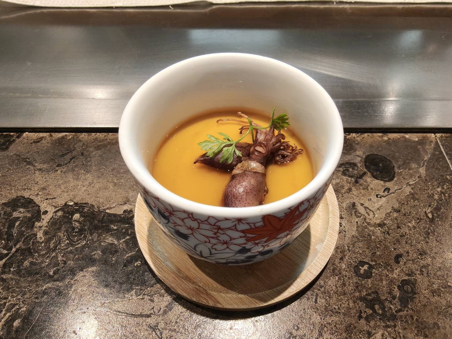 桃園美食|一鰭會無菜單鐵板燒料理。午餐套餐1人1580元+10%享9道佳餚