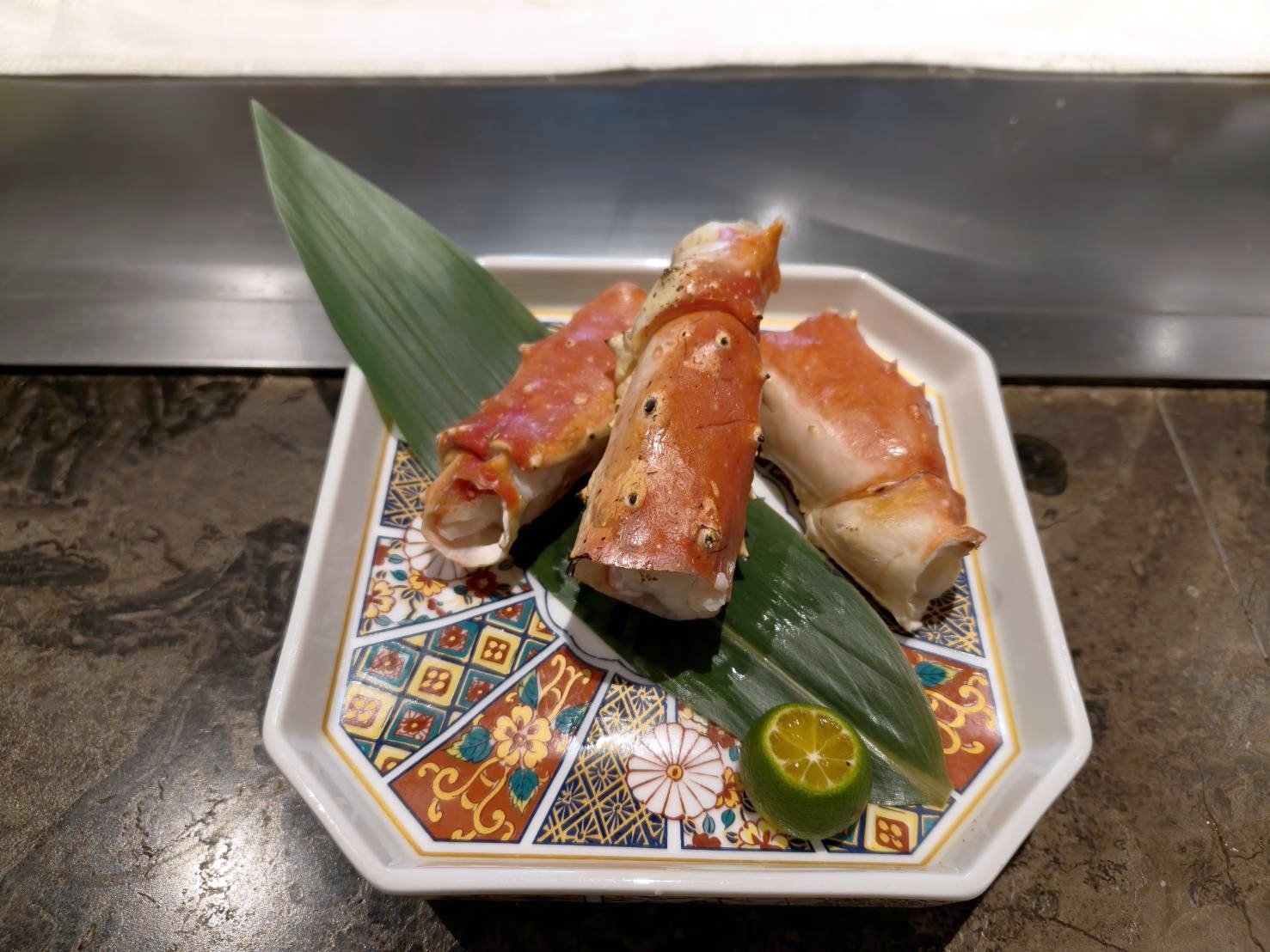 桃園美食|一鰭會無菜單鐵板燒料理。午餐套餐1人1580元+10%享9道佳餚