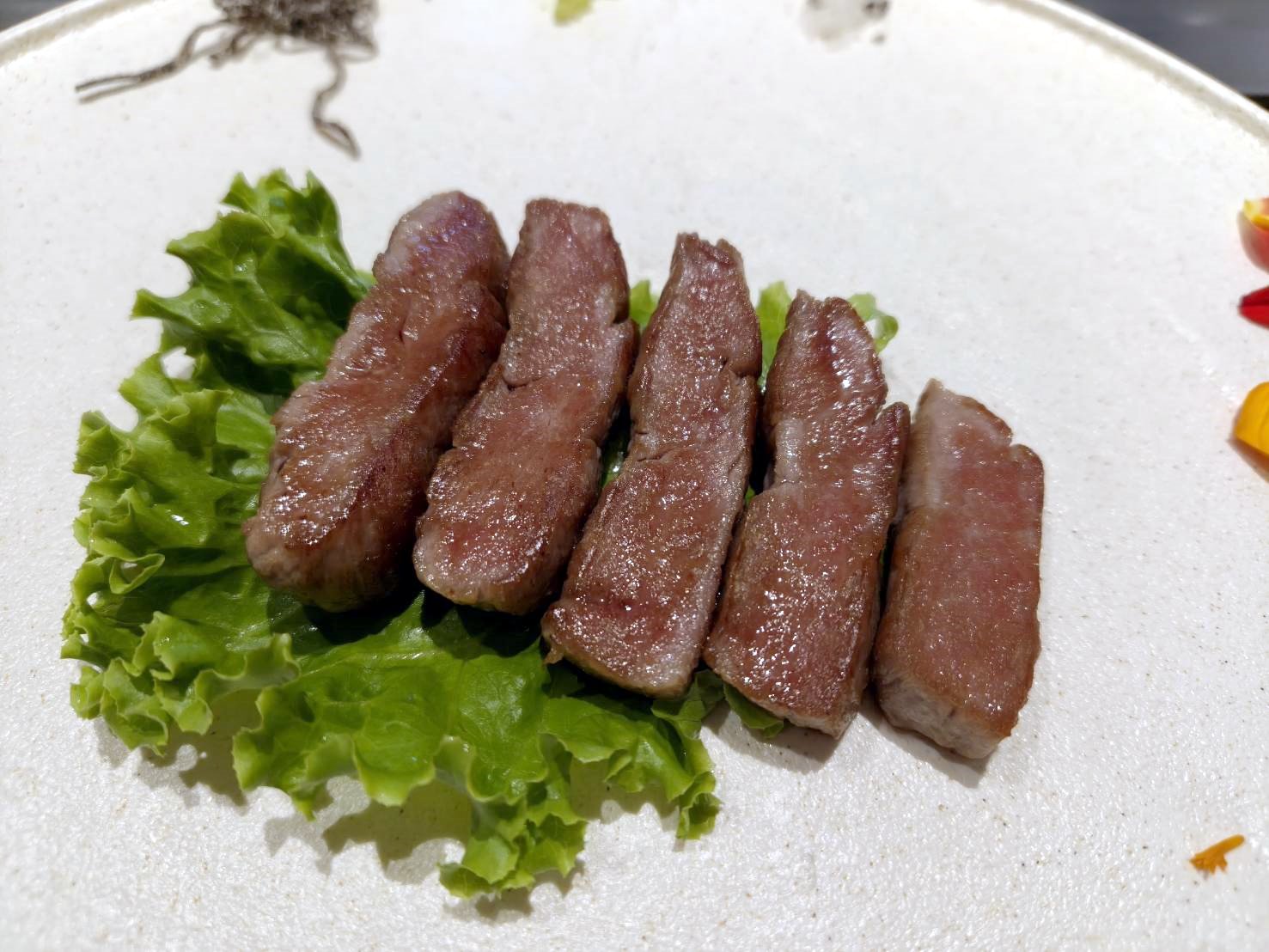 桃園美食|一鰭會無菜單鐵板燒料理。午餐套餐1人1580元+10%享9道佳餚