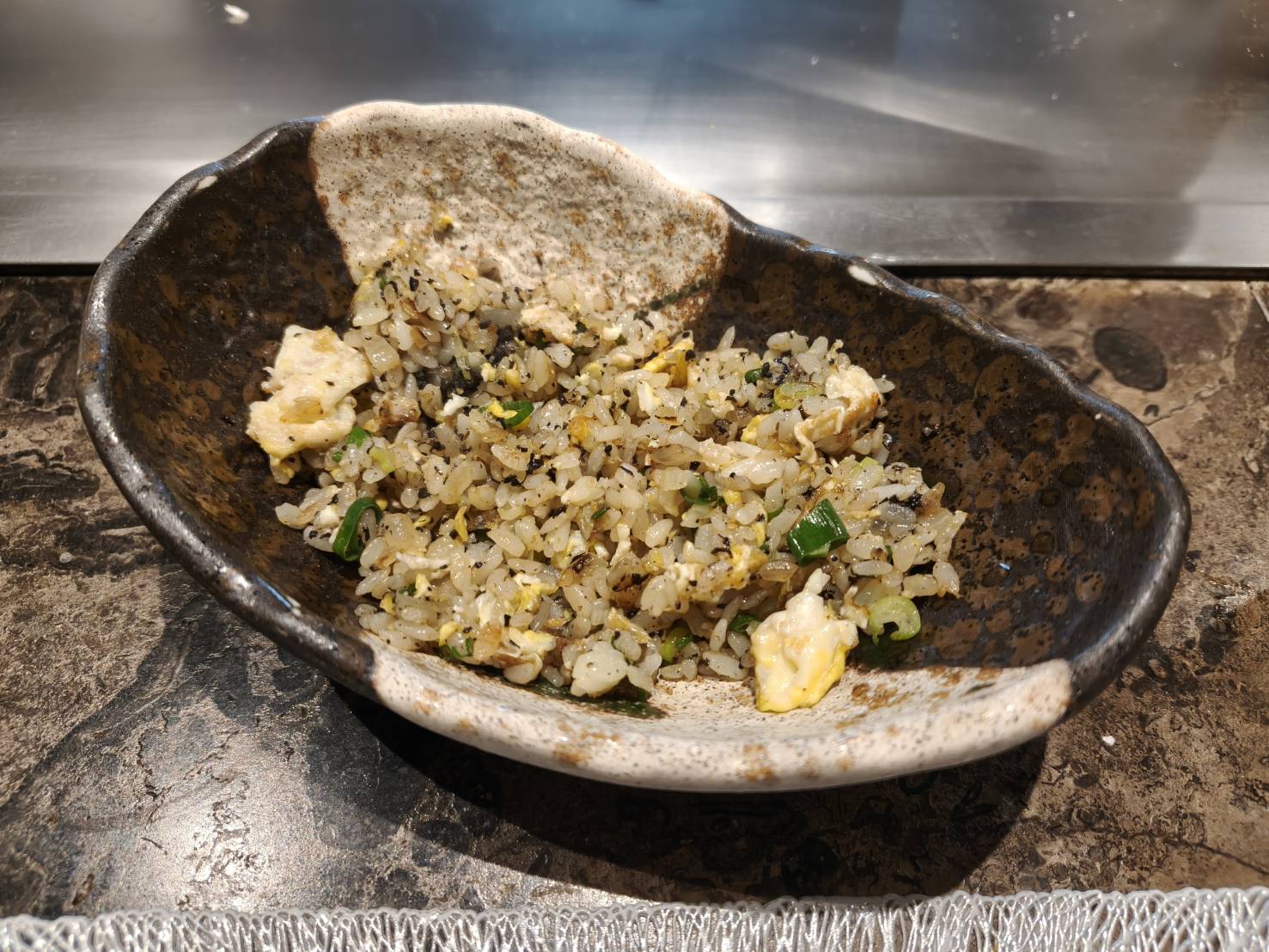 桃園美食|一鰭會無菜單鐵板燒料理。午餐套餐1人1580元+10%享9道佳餚