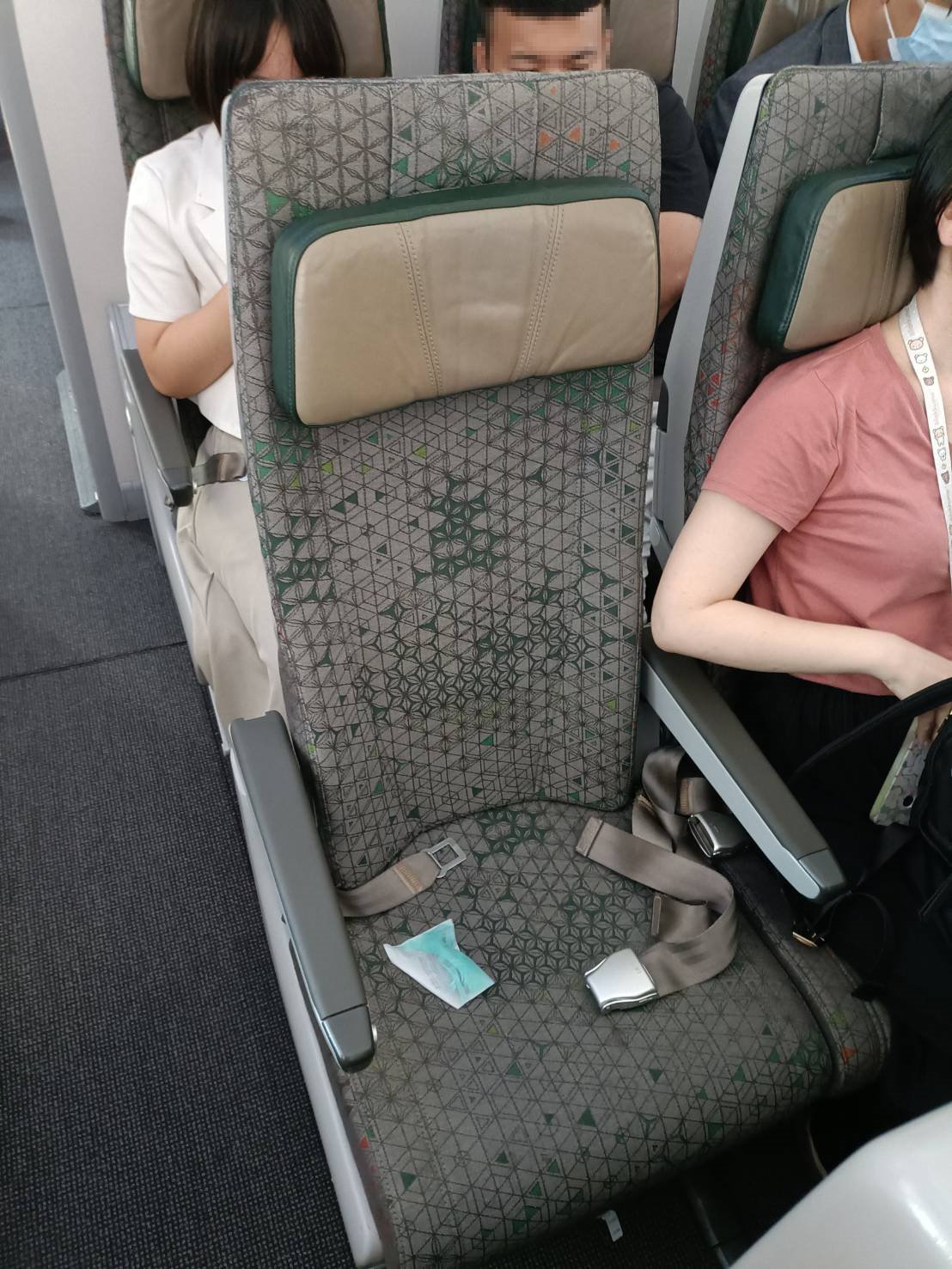 澳門|長榮航空波音787-9 經濟艙，BR801班次台北飛澳門。