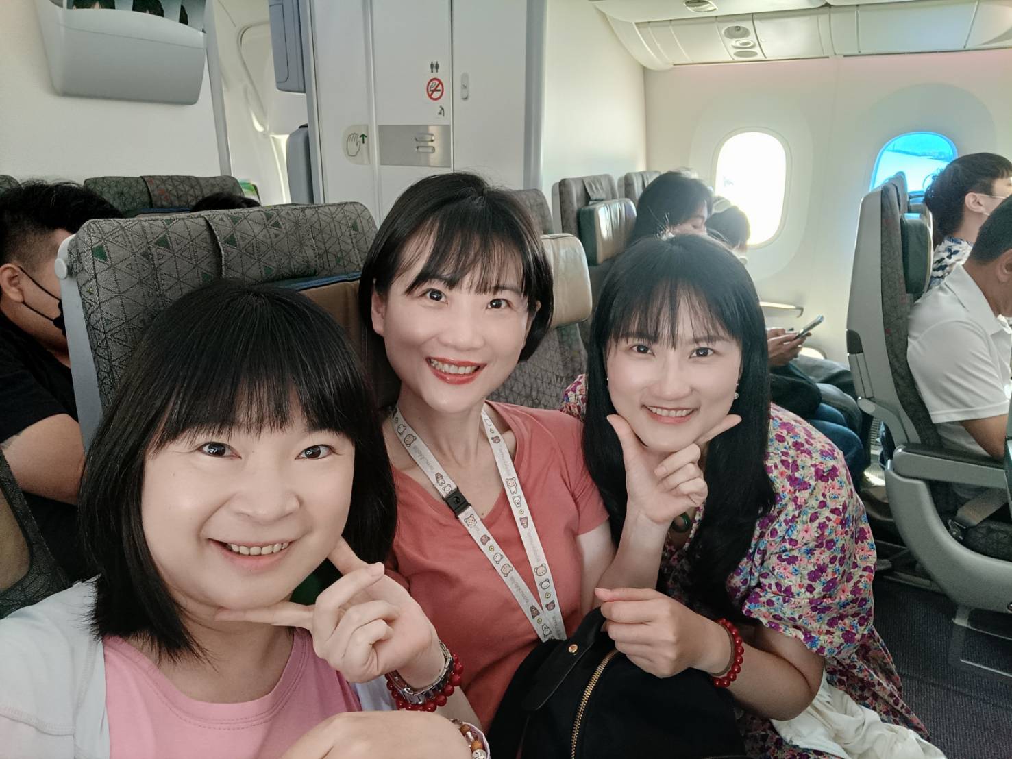 澳門|長榮航空波音787-9 經濟艙，BR801班次台北飛澳門。