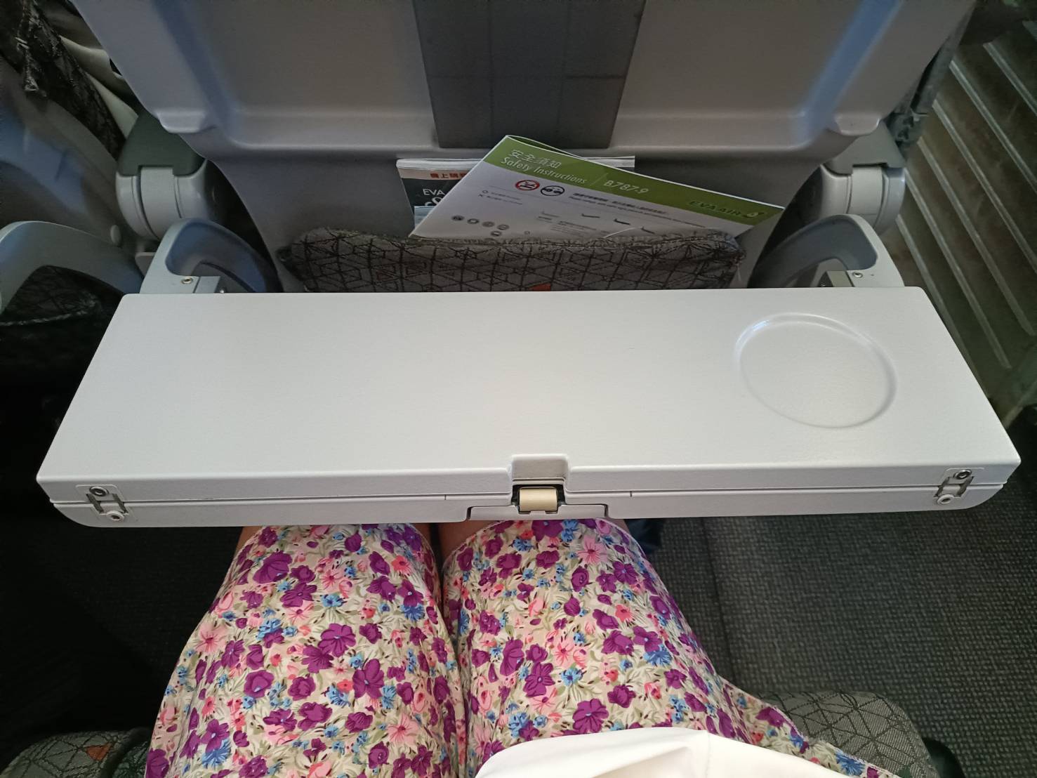 澳門|長榮航空波音787-9 經濟艙，BR801班次台北飛澳門。