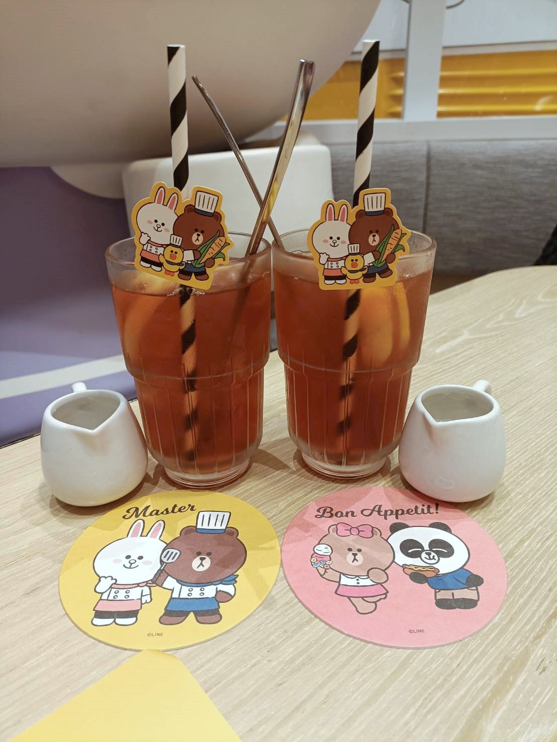 澳門| 澳門葡京人 BROWN & FRIENDS CAFE & BISTRO ~快來跟LINE FRIENDS熊大、兔兔、熊美一起用餐吧!