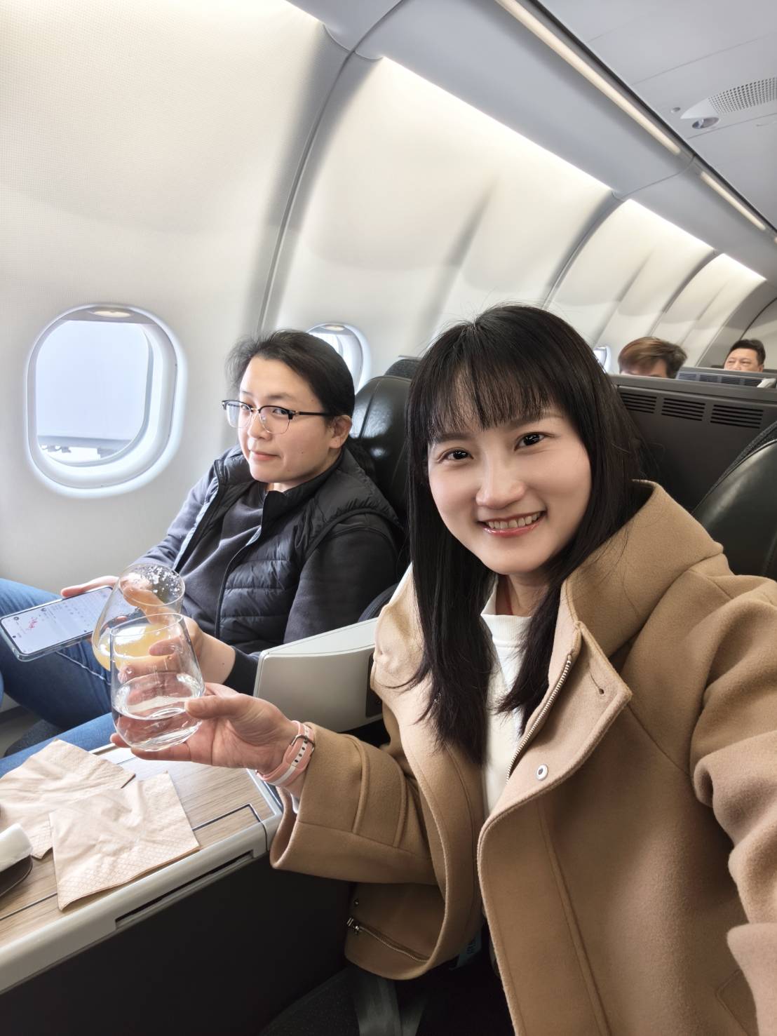 澳門|長榮航空A330-300 商務艙，BR801班次台北飛澳門。同場加映~