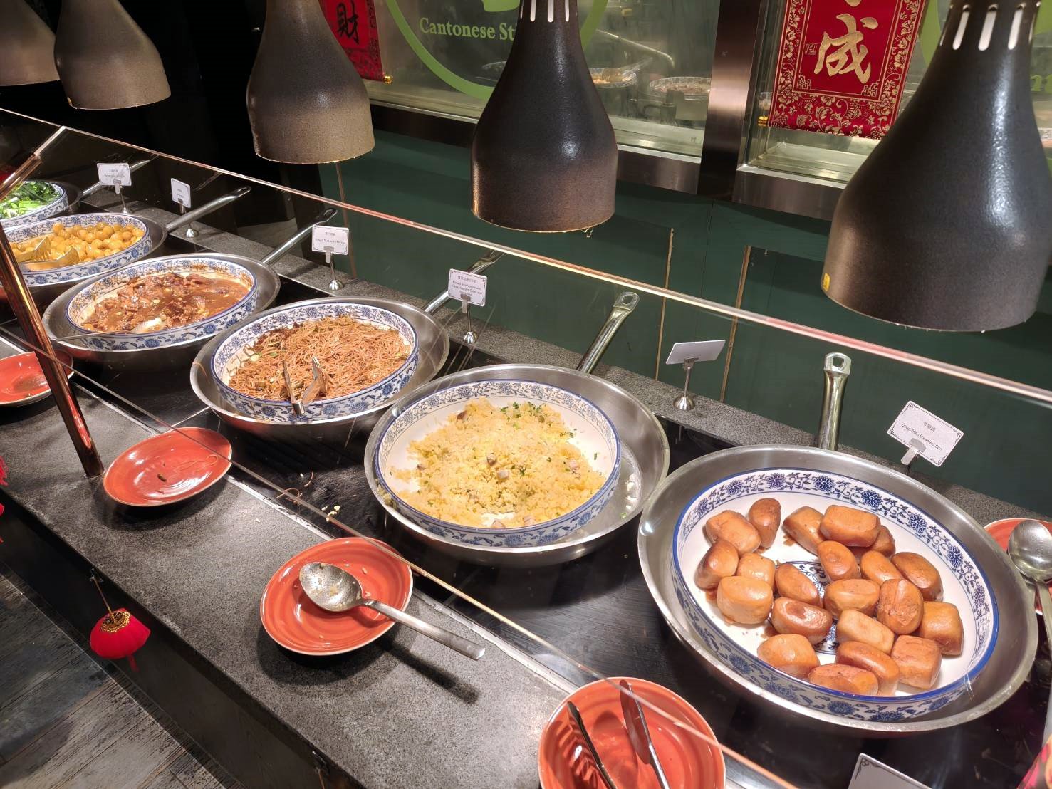 澳門|上葡京自助山早餐。餐廳還沒有走完一圈你就吃飽囉!