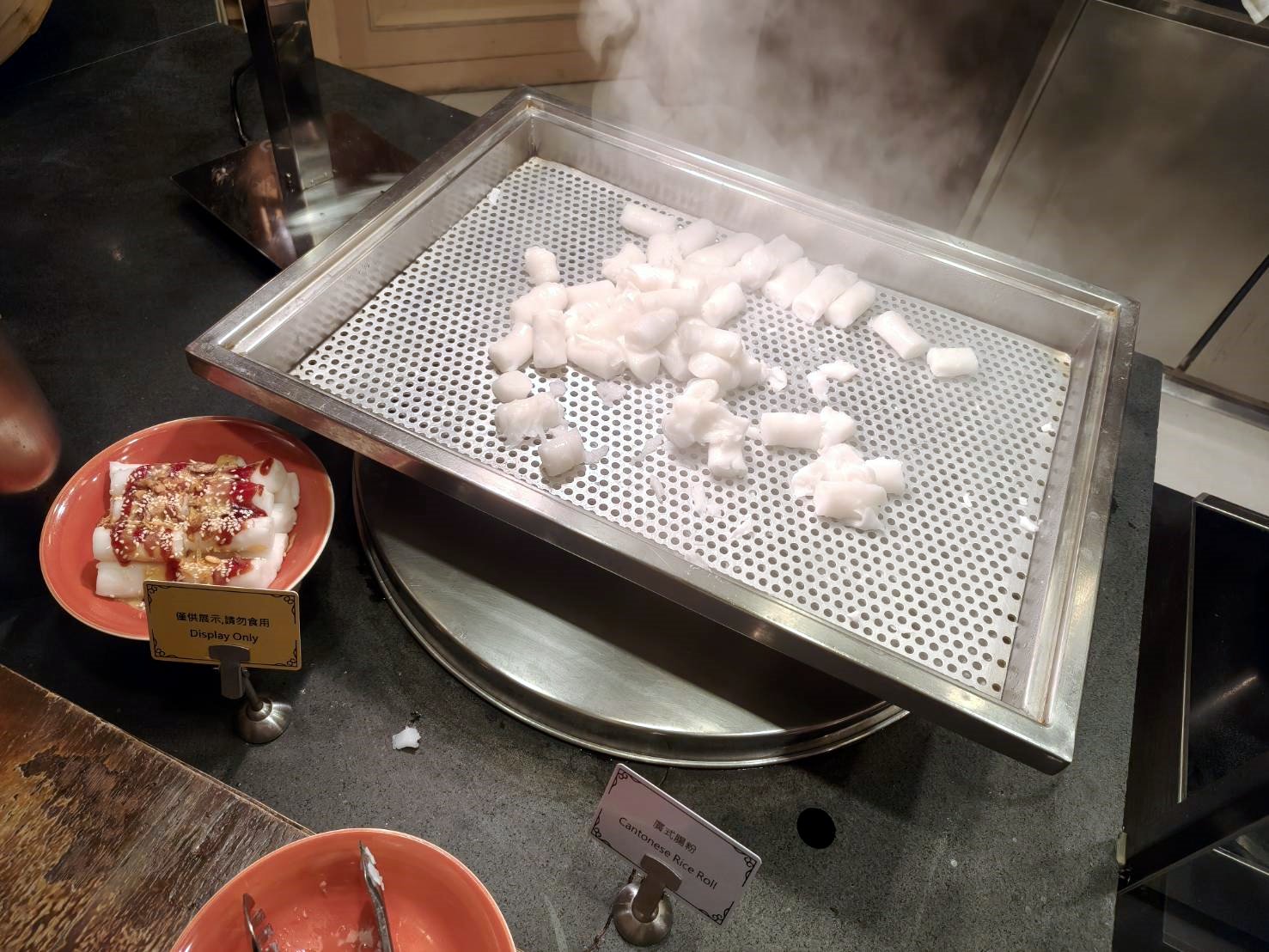 澳門|上葡京自助山早餐。餐廳還沒有走完一圈你就吃飽囉!