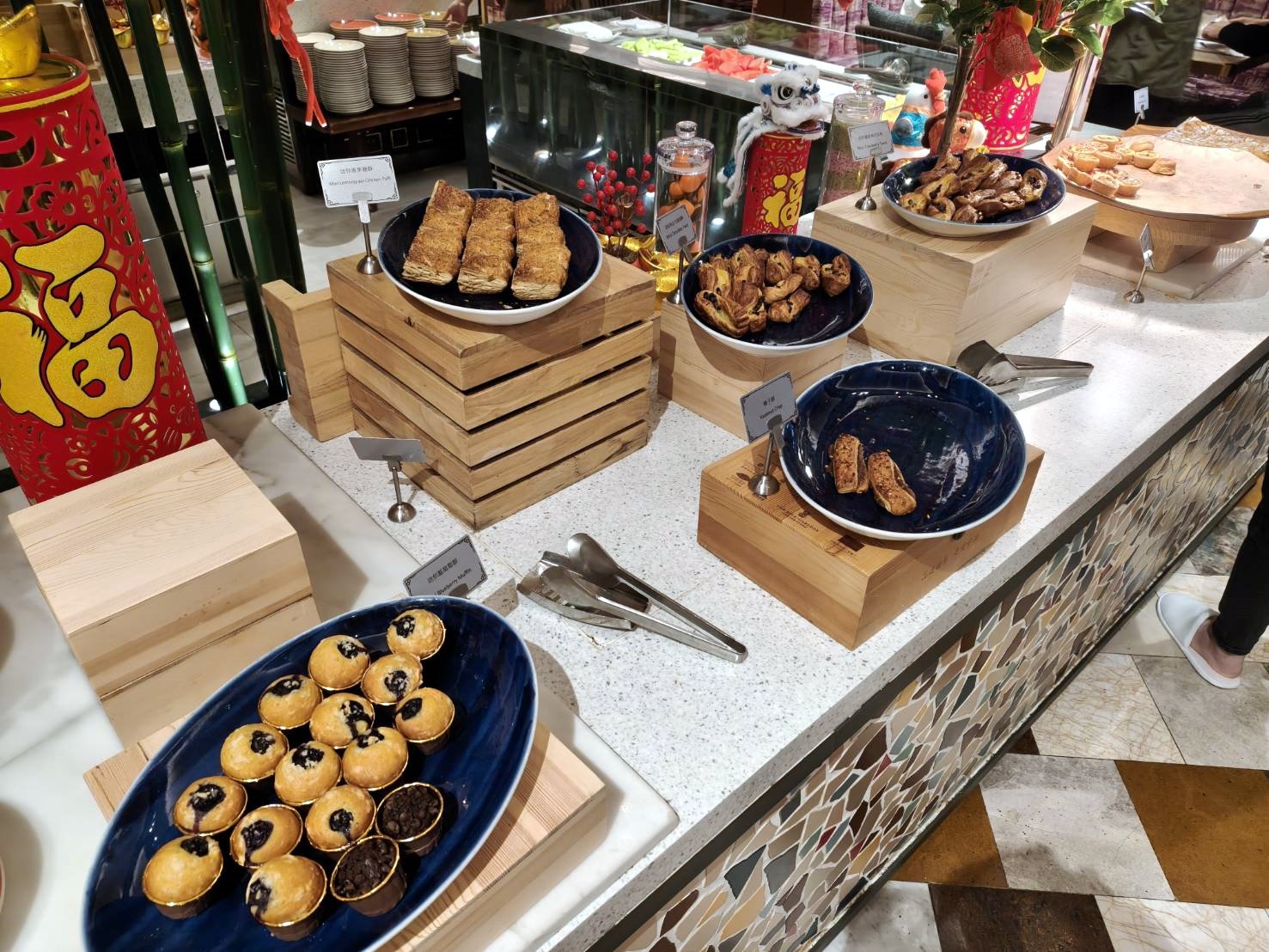 澳門|上葡京自助山早餐。餐廳還沒有走完一圈你就吃飽囉!