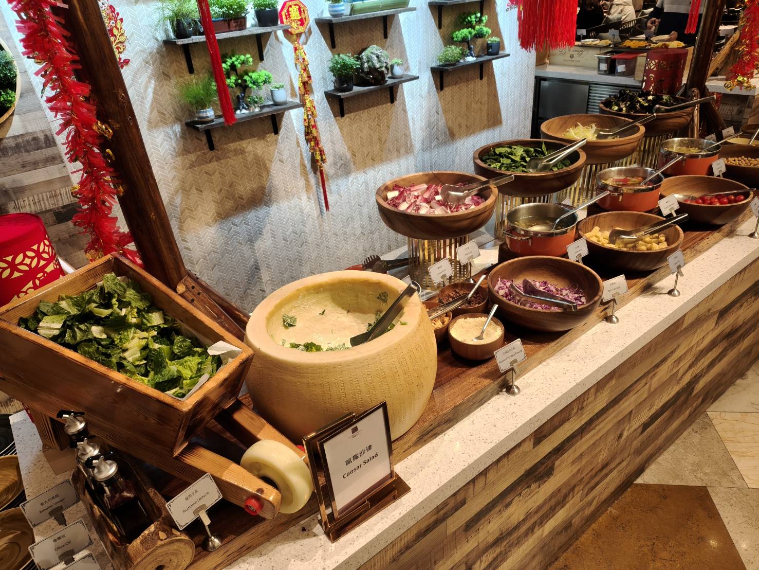 澳門|上葡京自助山早餐。餐廳還沒有走完一圈你就吃飽囉!
